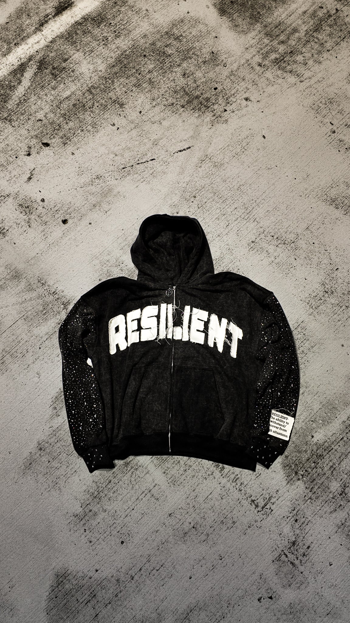 *Pre-Order Only* “Black Diamond” Zip-Up
