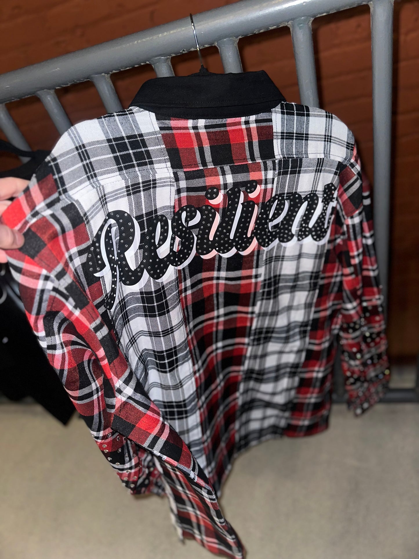 Red/White "Resilient" Flannel