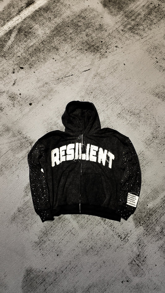 *Pre-Order Only* “Black Diamond” Zip-Up